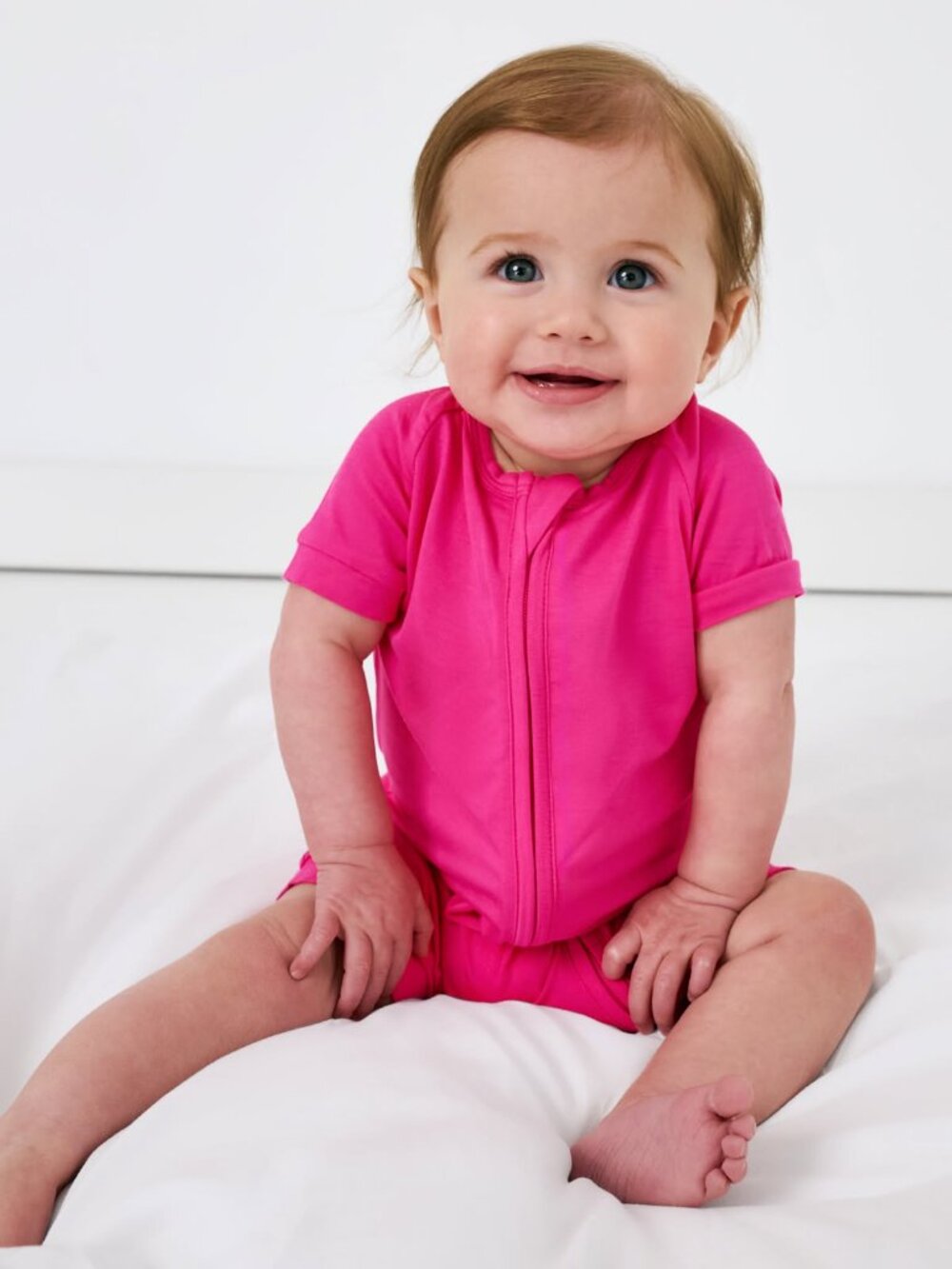 Little Sleepies Magenta Shorty Zippy 18-24 Months